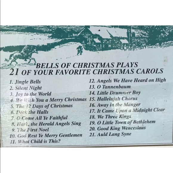 ❤️1992 Mr Christmas Lighted Musical Brass Bells - Picture 6 of 6